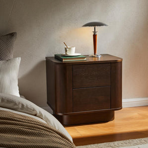 Rina Nattbord - Røkt Eik - 55 cm