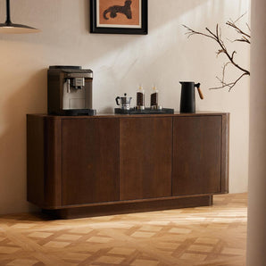 Rina Skjenk - Røkt Eik- 160 cm