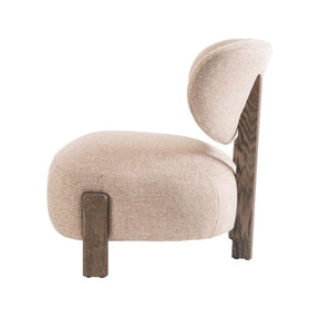 Molly Loungestol - Lysebrun m. røkte ben