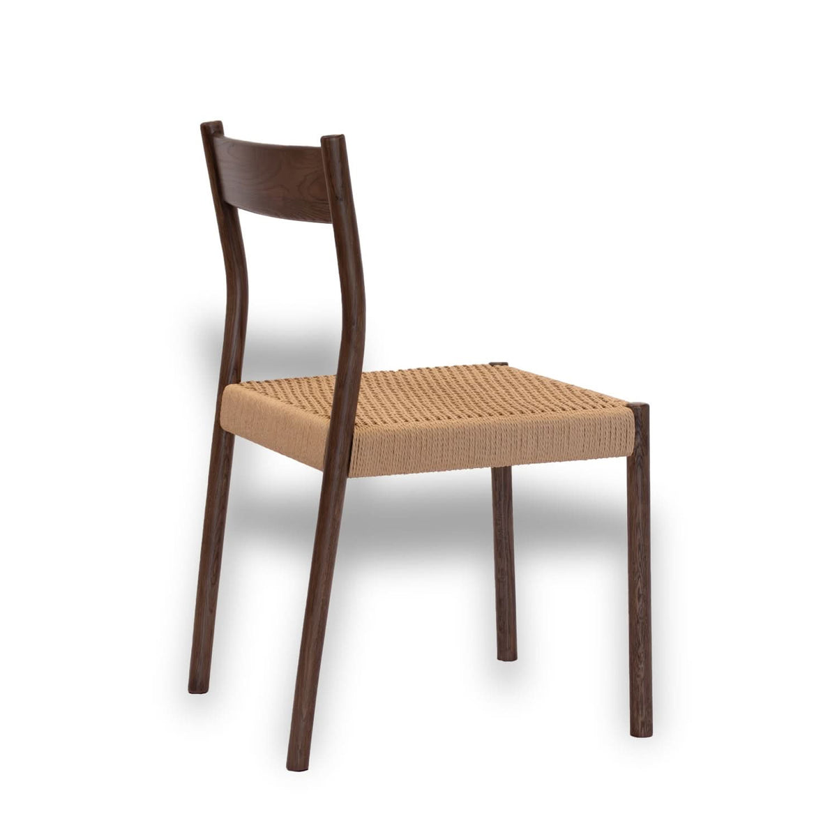 Monaco Spisebordstol m. Naturflett - Smoked Eik