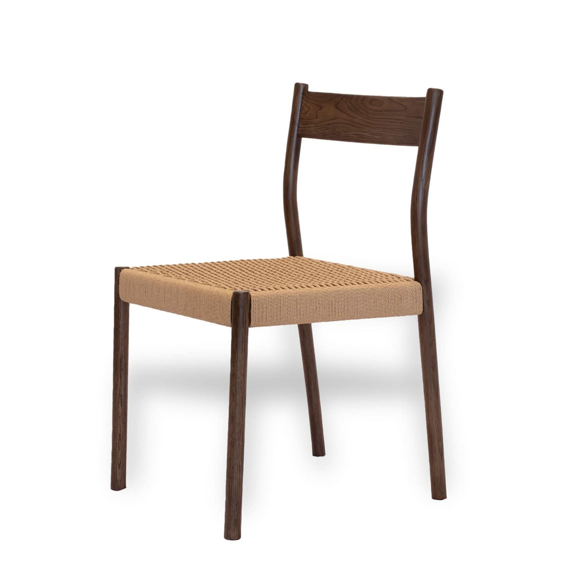 Monaco Spisebordstol m. Naturflett - Smoked Eik