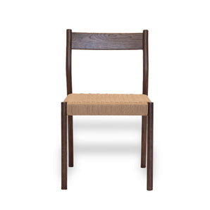 Monaco Spisebordstol m. naturflett - Smoked Eik