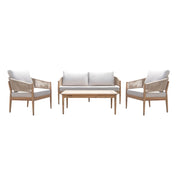 Solheim 4-pers. Loungesett - Beige Tau