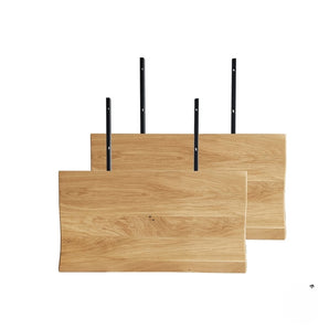 Tilleggsplater til Venus Plankebord - Natur Oljet Eik  50 cm (2 stk)