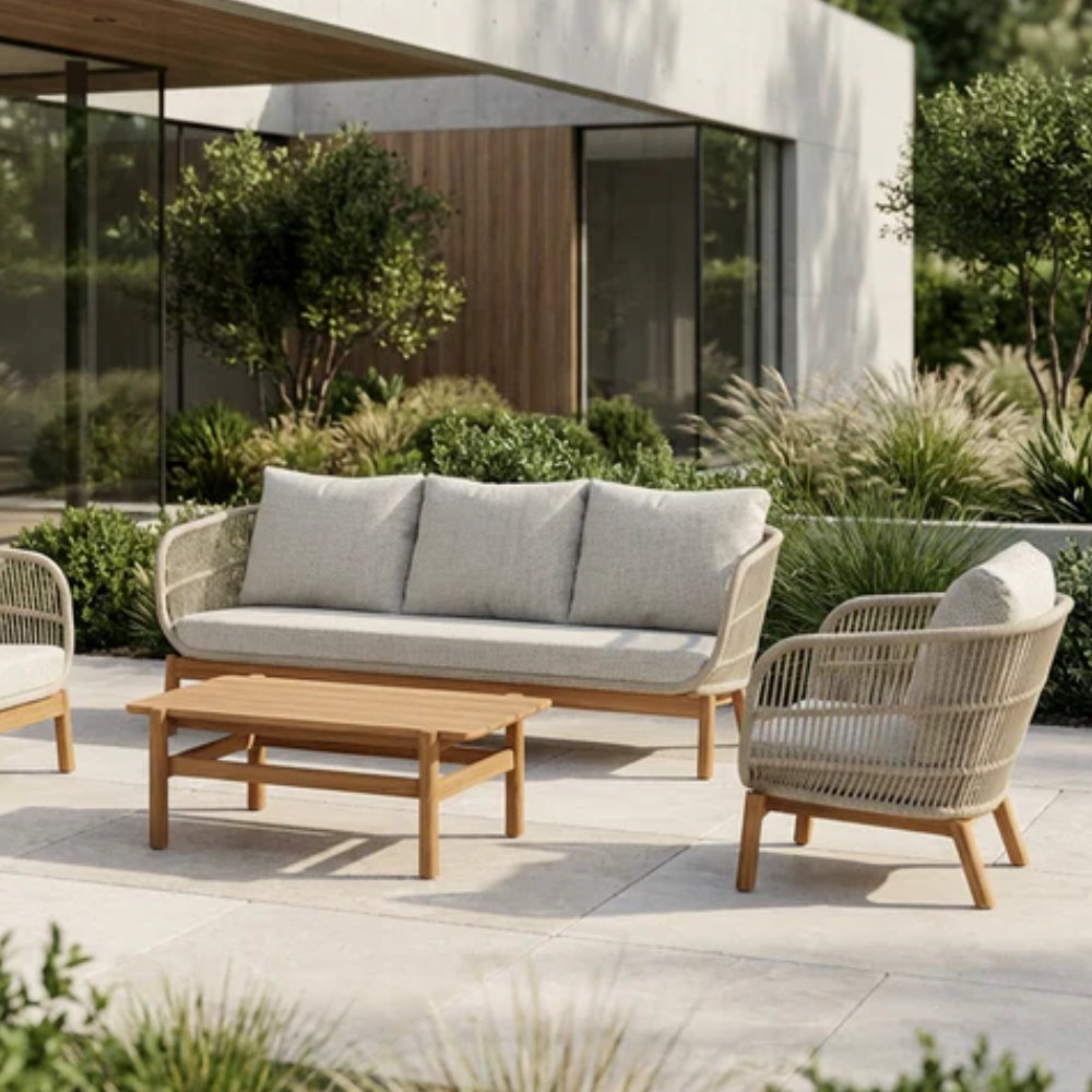 Tokheim 3-seters Loungesofa - Beige Tau