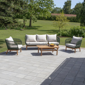 Tokheim 3-pers Loungesofa - Grønn Tau