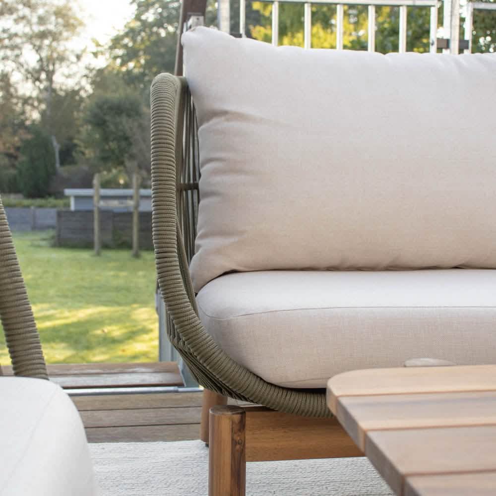 Tokheim 2-pers Loungesofa - Grønn Tau