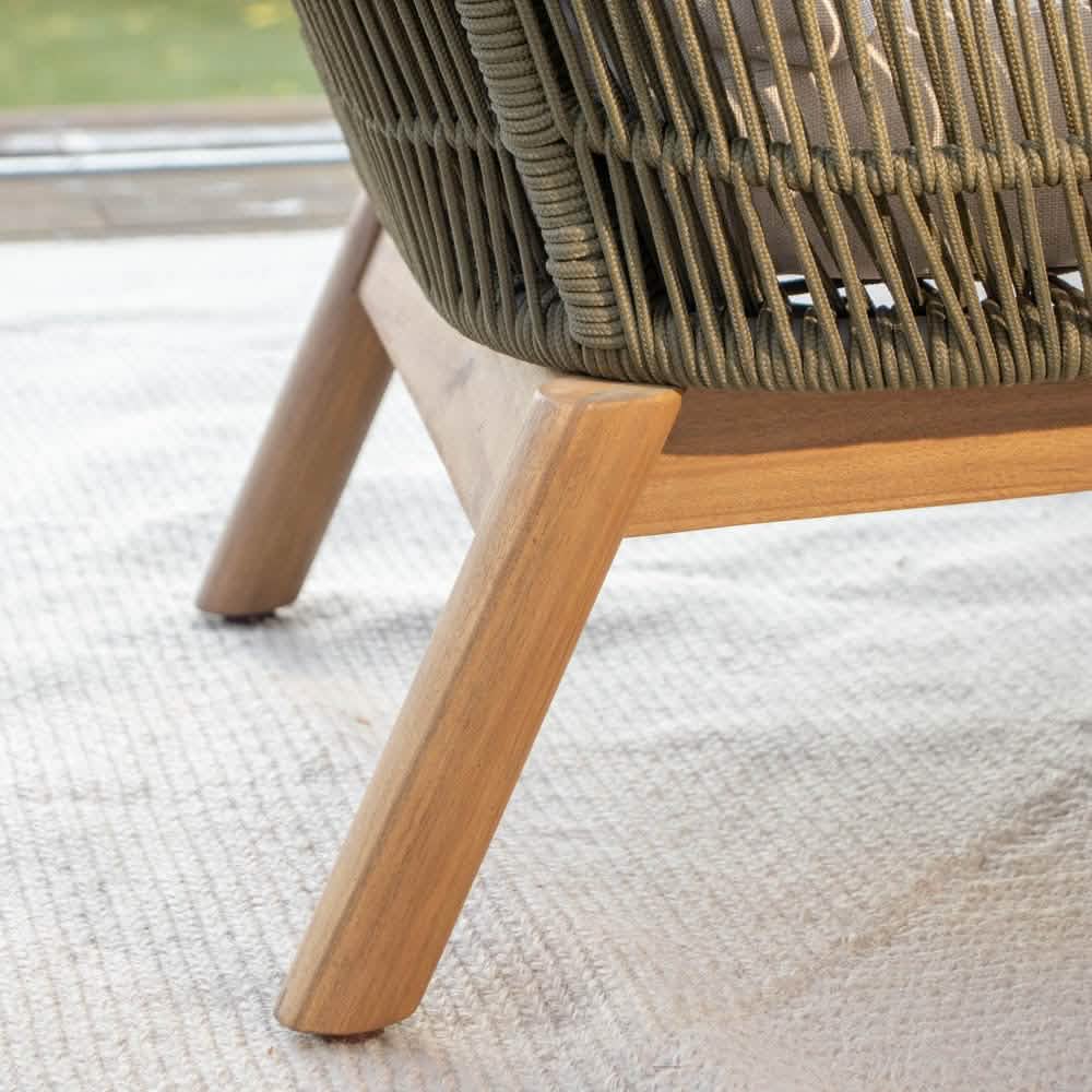 Tokheim 2-pers Loungesofa - Grønn Tau