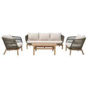 Tokheim 5-pers. loungesett - Grønn