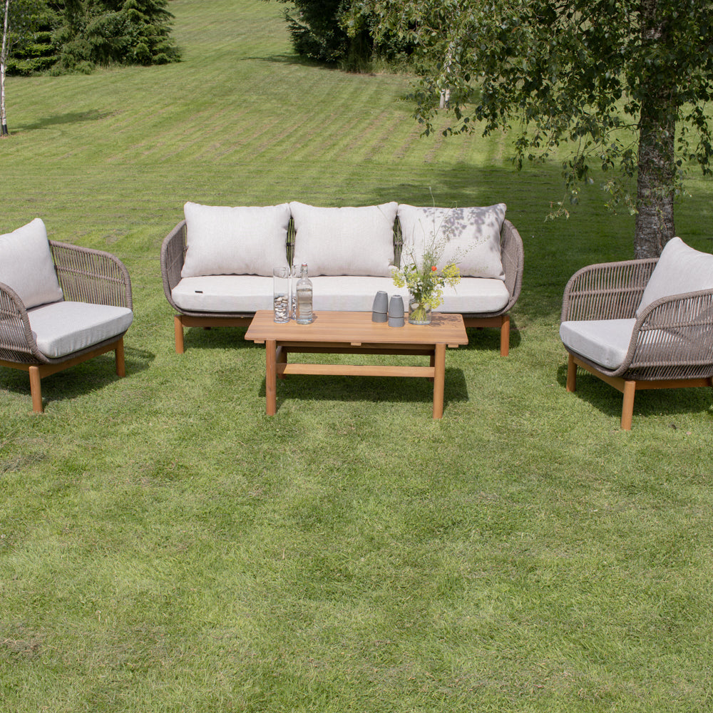 Tokheim 3-seters Loungesofa - Brun Tau