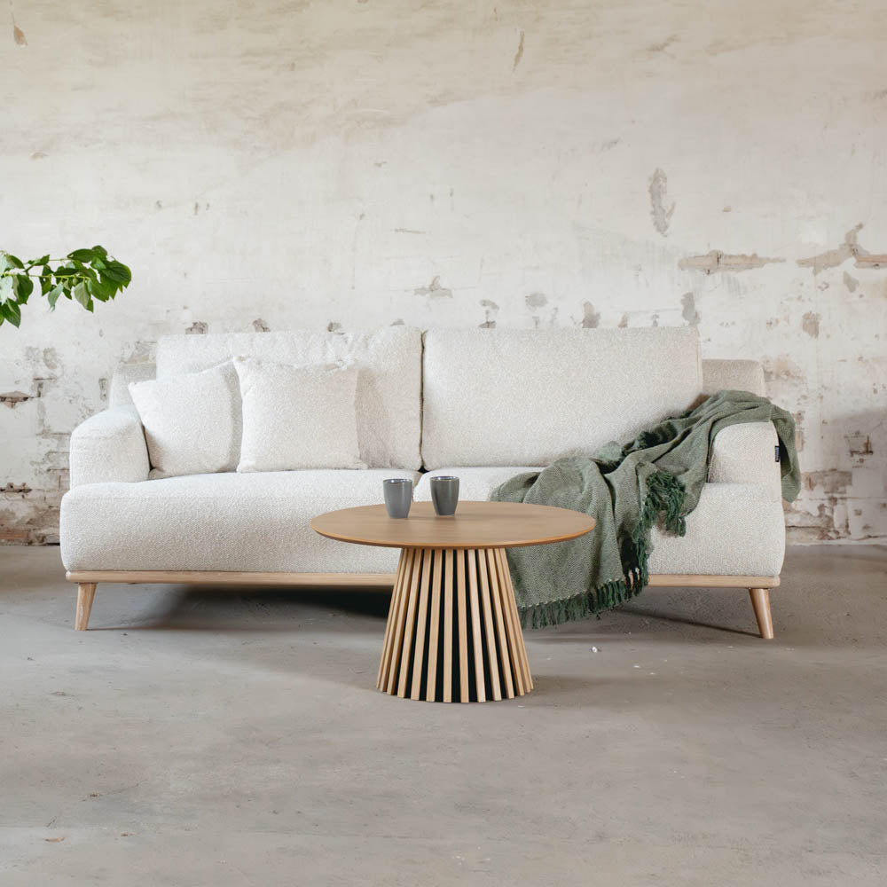 Tomson 3-pers. Sofa - 220 cm - Beige