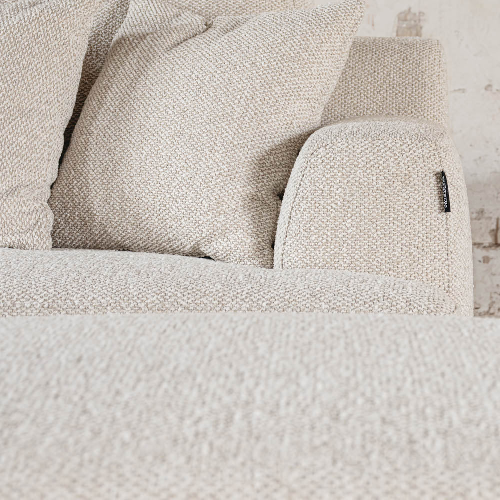 Tomson 3-pers. Sofa - 220 cm - Beige