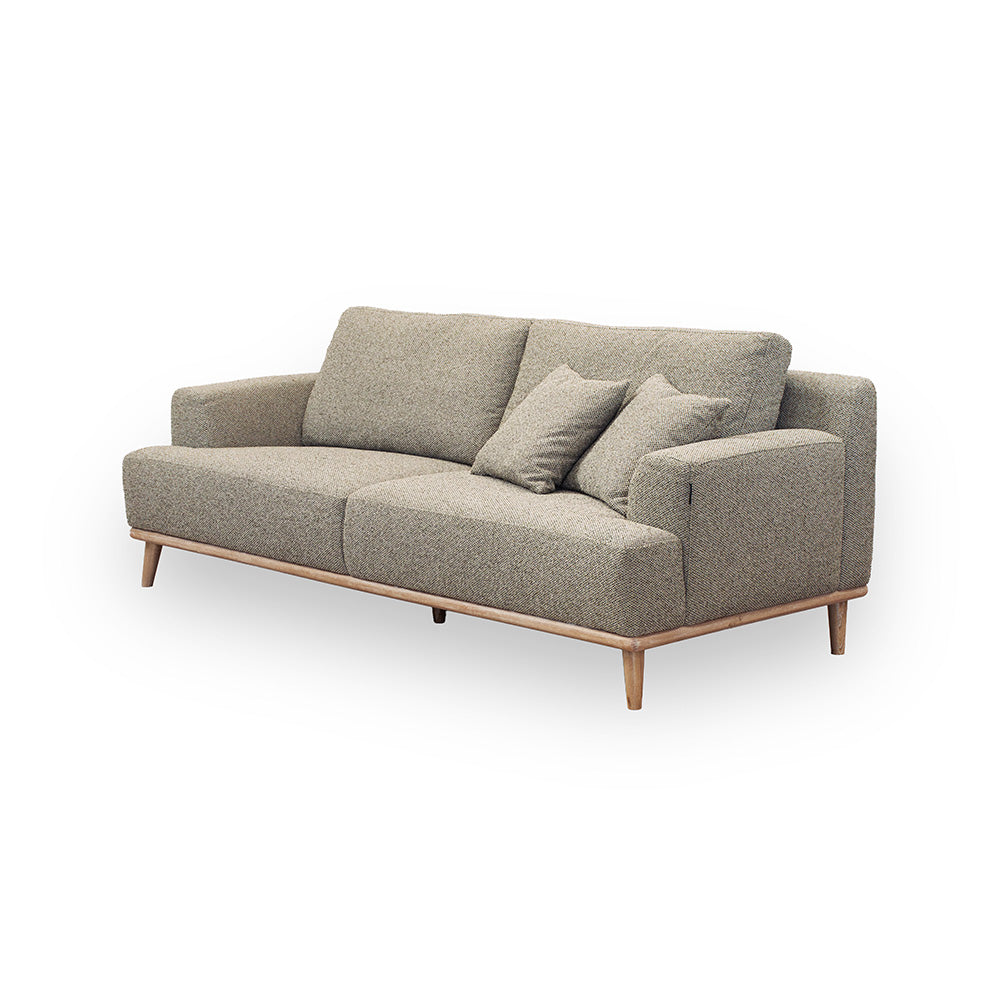 Tomson 3-pers. Sofa - 220 cm - Grøn/Beige