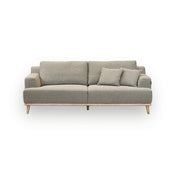 Tomson 3-pers. Sofa - 220 cm - Grøn/Beige