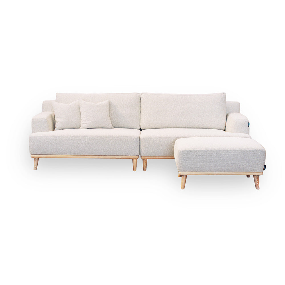 Tomson 4-pers. sofa - 260 cm - Beige