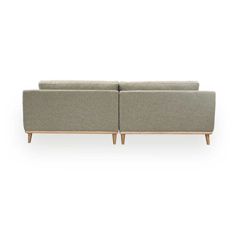 Tomson 4-pers. Sofa - 260 cm - Grøn/Beige