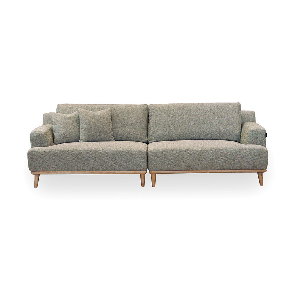 Tomson 4-pers. Sofa - 260 cm - Grøn/Beige