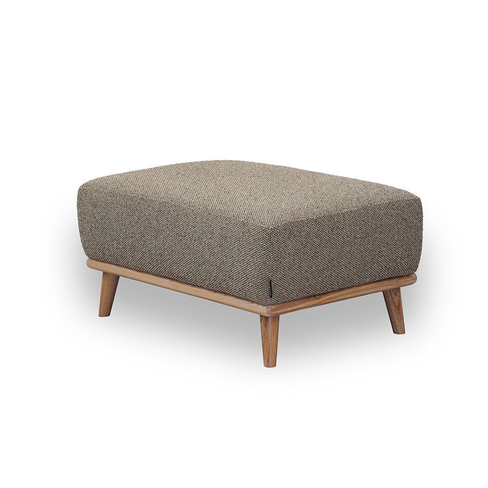 Tomson Puf - 90 x 65 cm - Grøn/Beige
