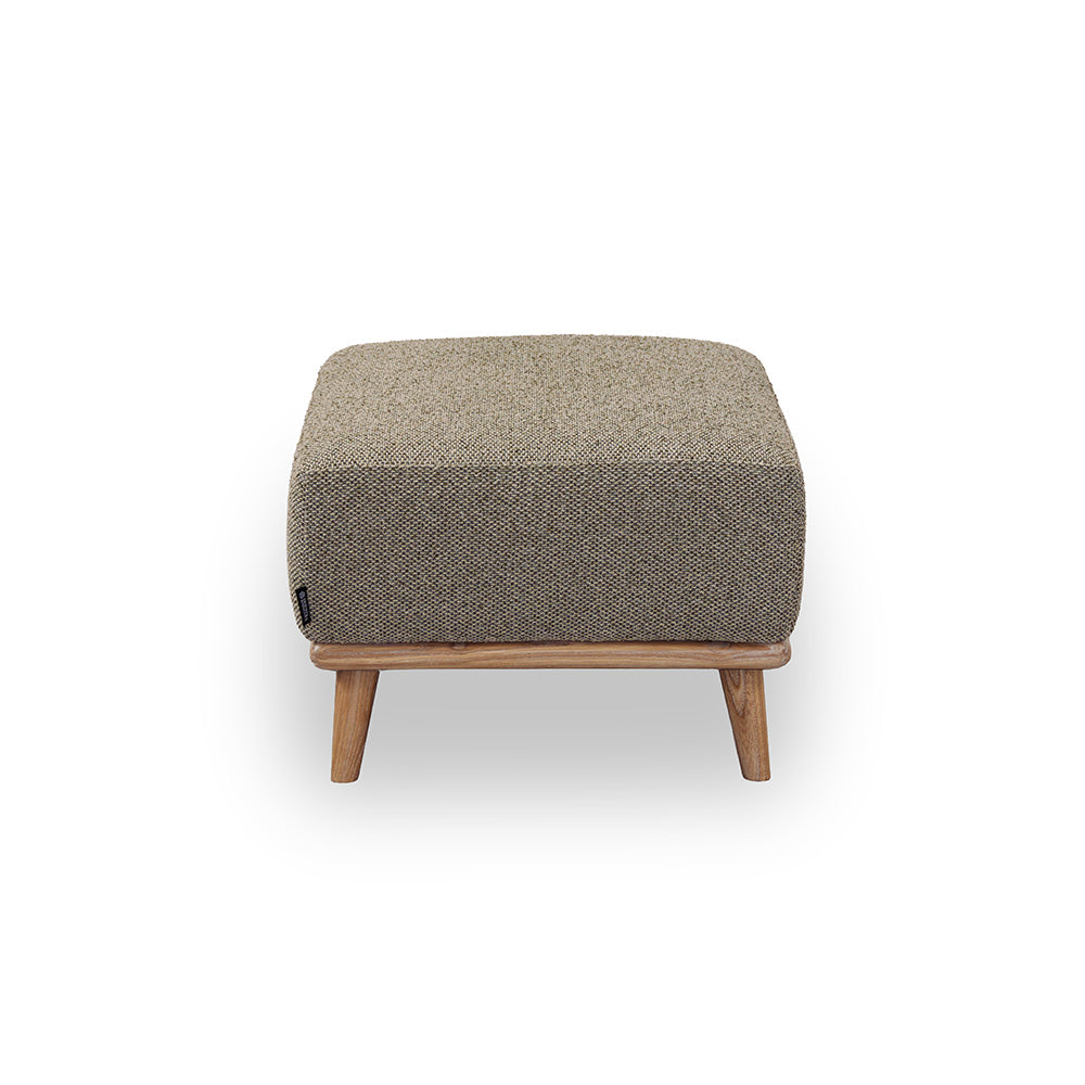 Tomson Puf - 90 x 65 cm - Grøn/Beige