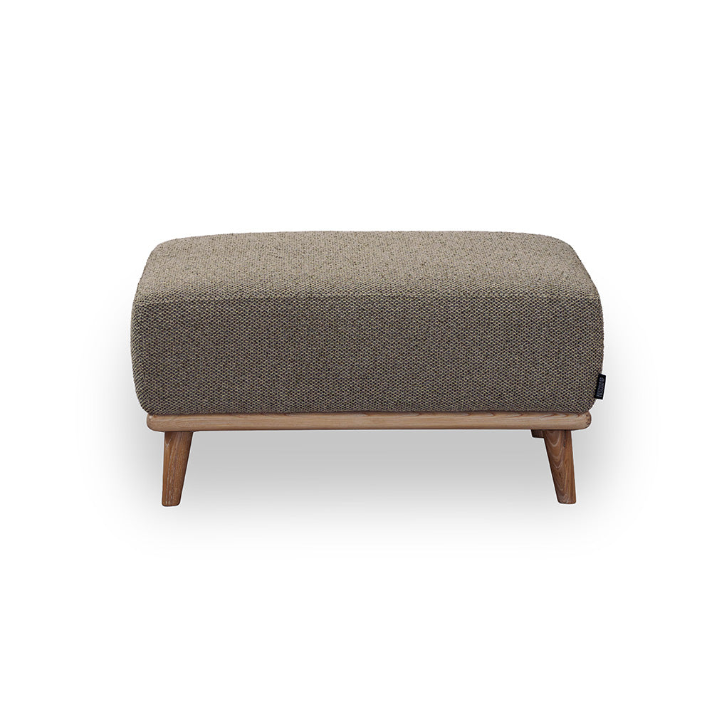 Tomson Puf - 90 x 65 cm - Grøn/Beige