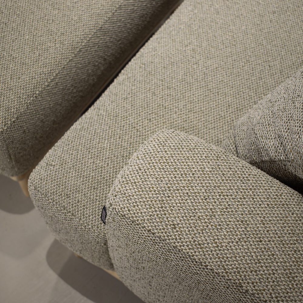 Tomson 3-pers. Sofa - 220 cm - Grøn/Beige
