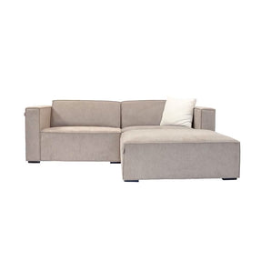 Balu Sofa - Sand inkl. puff - 230 cm