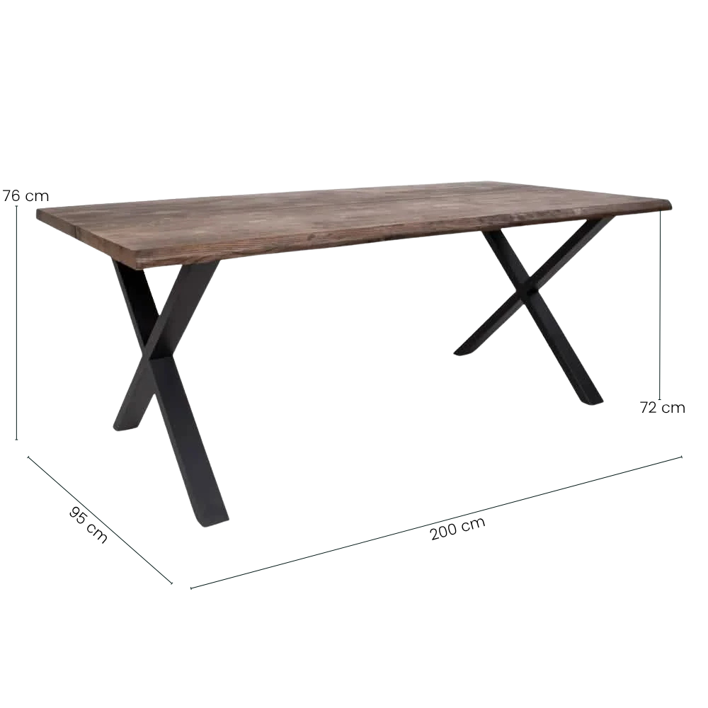 Venus Plankebord - 200 cm - Smoked Oljet Eik