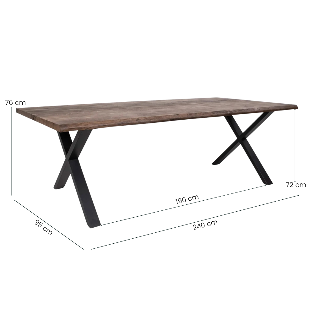 Venus Plankebord - 240 cm - Smoked Oljet Eik