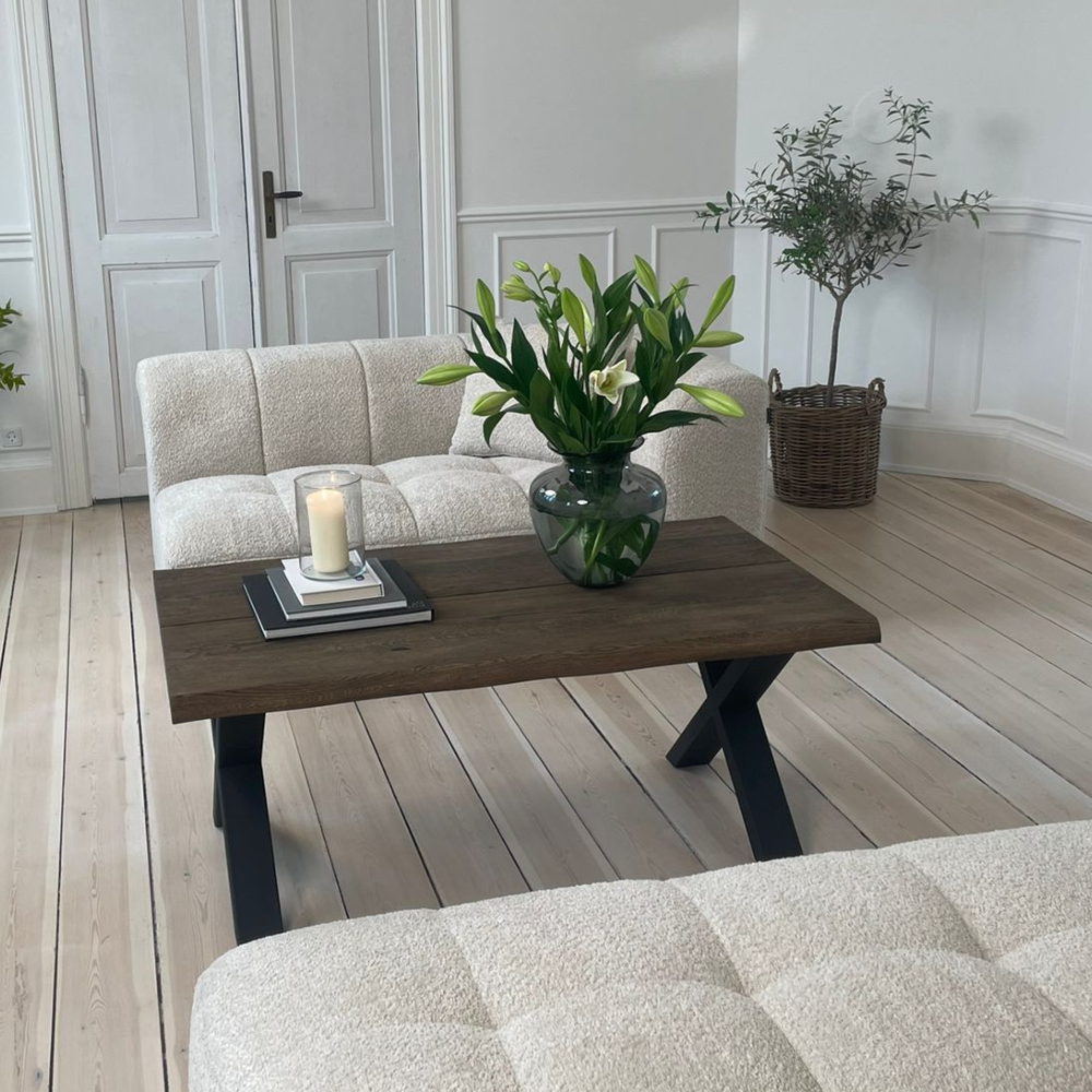 Venus Sofabord - Røkt Oljet Eik 120 cm