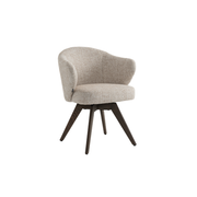 Verdal Spisestol - Beige Bouclé m. Ben i Smoked Eik