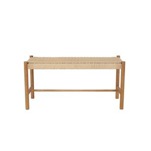 Vidar Benk m. Naturflett - Natur Eik