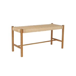 Vidar Benk m. Naturflett - Natur Eik