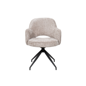 Vigga Spisestol m. svingfunksjon - Beige stoff