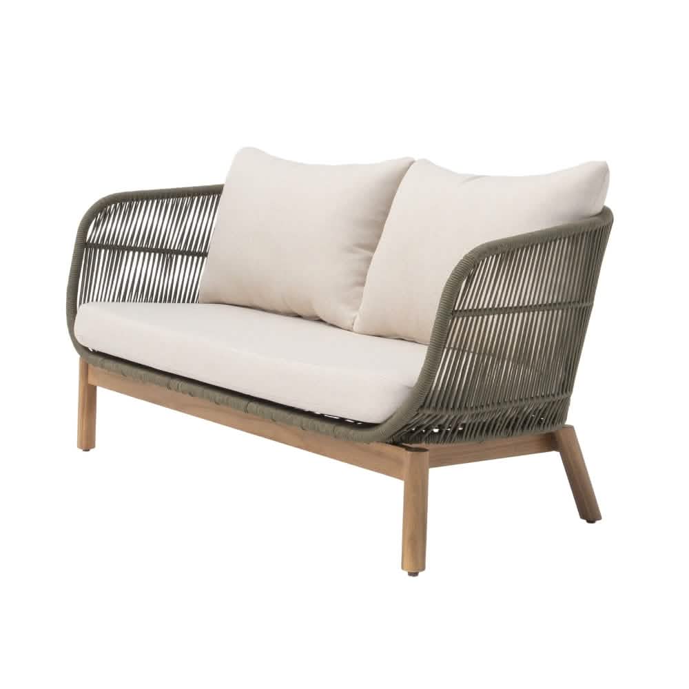 Tokheim 2-pers Loungesofa - Grønn Tau