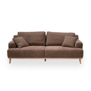 Tomson 3-seters Sofa - 220 cm - Brun