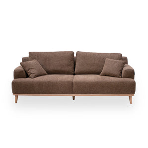 Tomson 3-seters sofa - Brun 220 cm