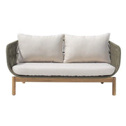 Tokheim 2-pers Loungesofa - Grønn Tau