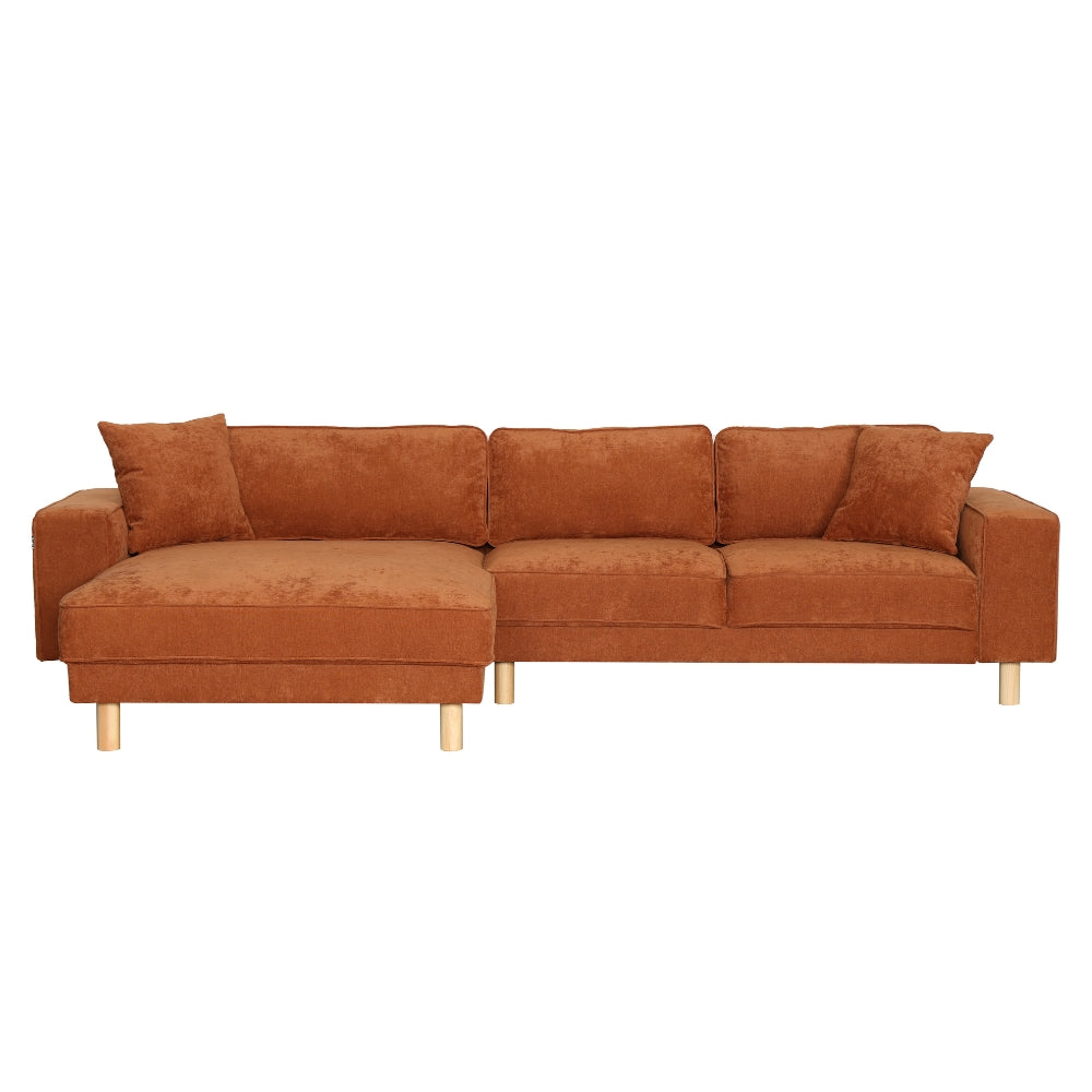 Maloy Sofa - Vendbar Chaiselong - 300 cm - Rust