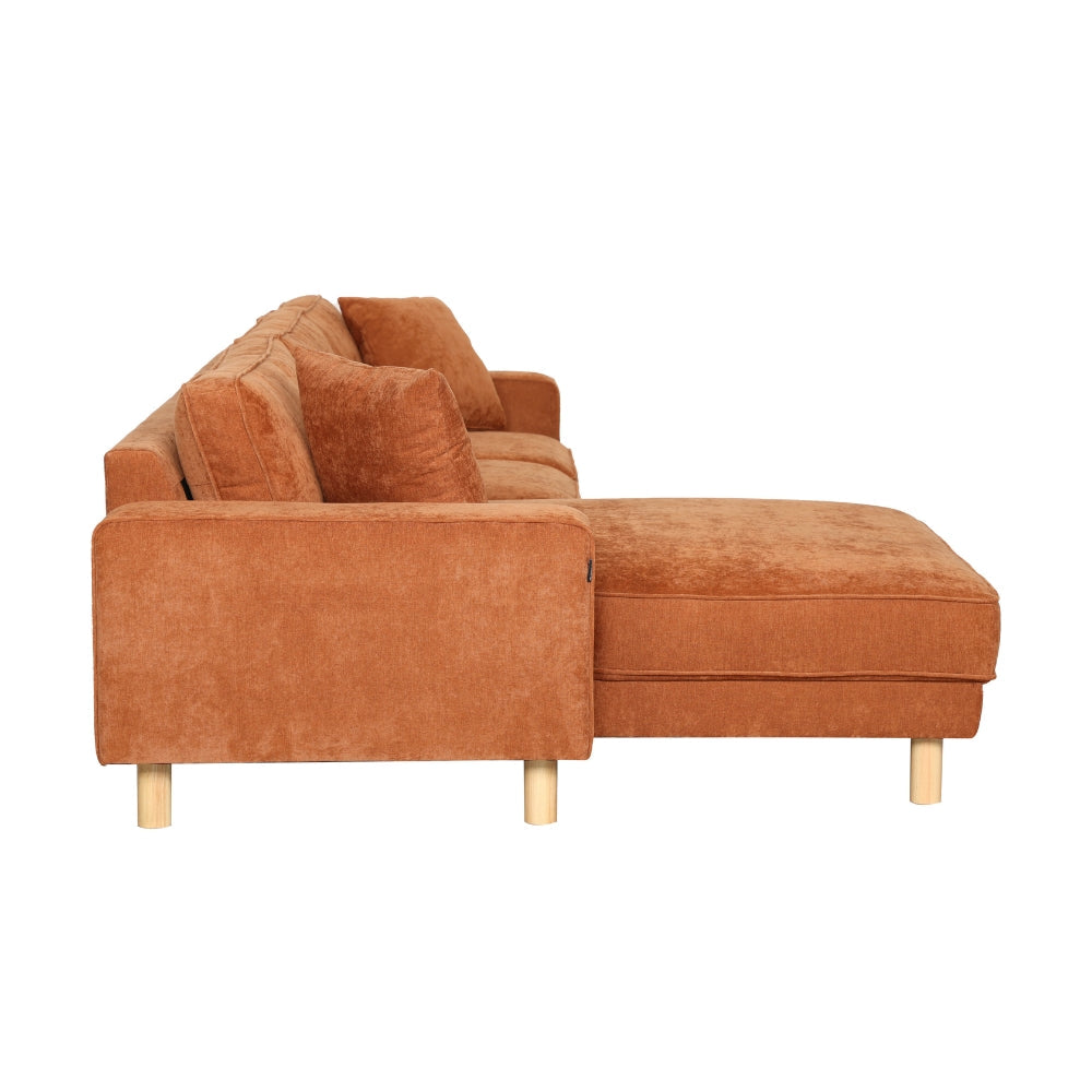 Maloy Sofa - Vendbar Chaiselong - 300 cm - Rust