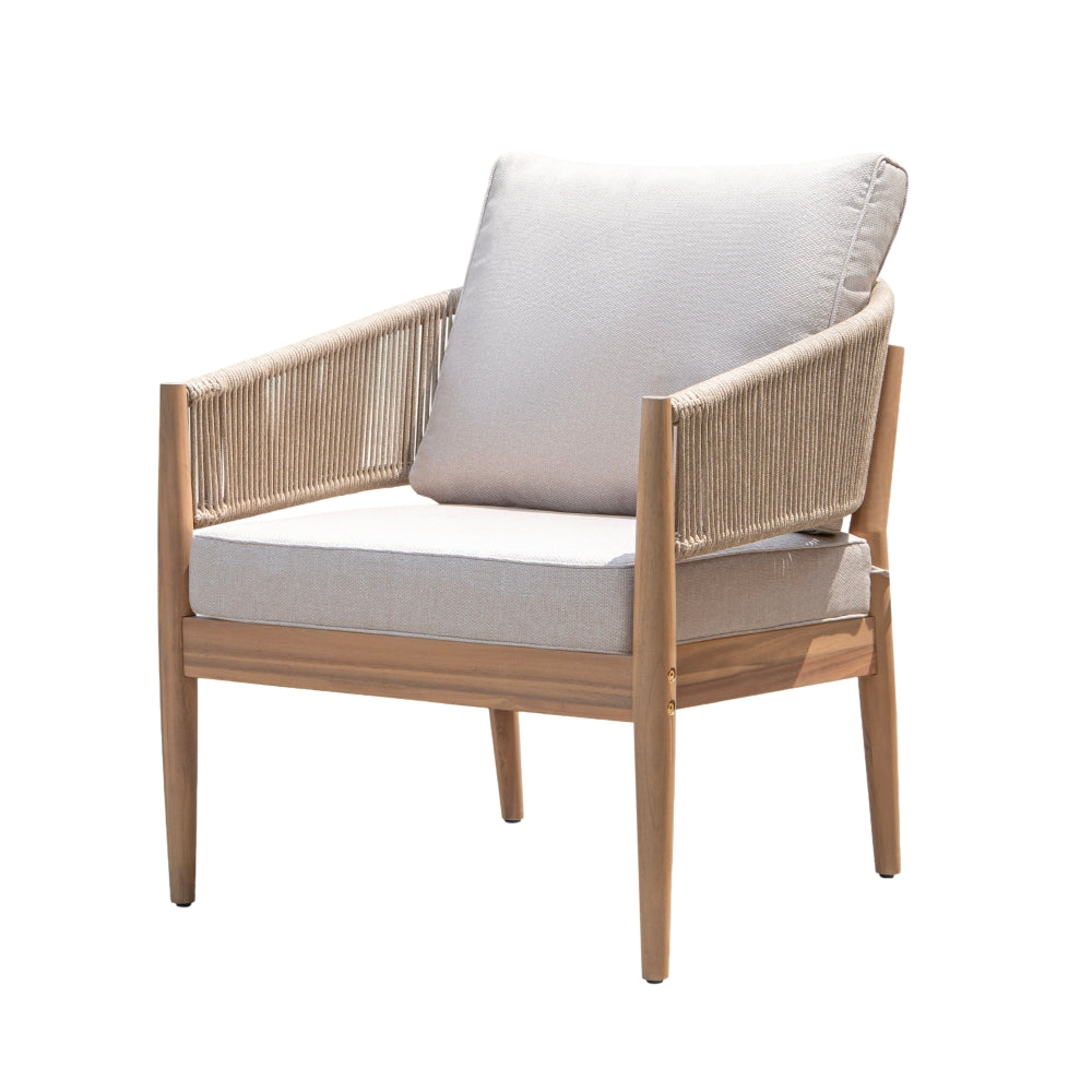 Solheim Loungestol - Beige Tau