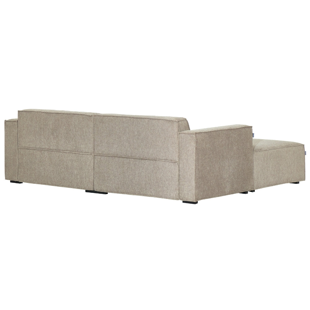 Balu Sofa m. Puff - 240 cm - Sand