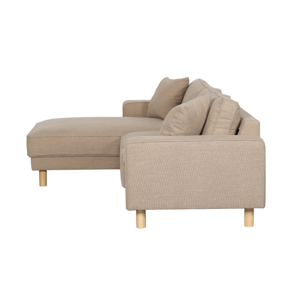 Maloy Sofa - Vendbar Chaiselong - 300 cm - Beige