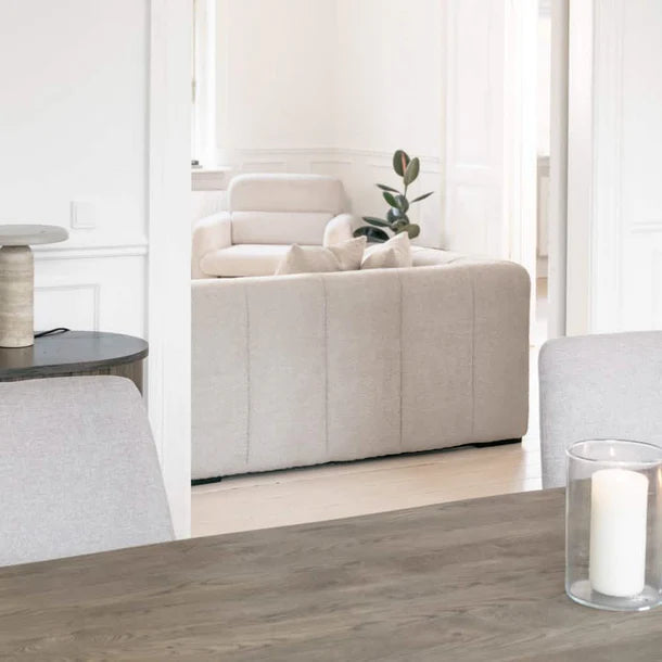 Bora Sofa - Venstrevendt - 300 cm XL - Beige Boucle