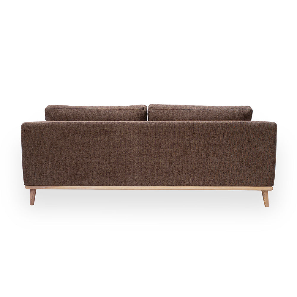Tomson 3-seters Sofa - 220 cm - Brun
