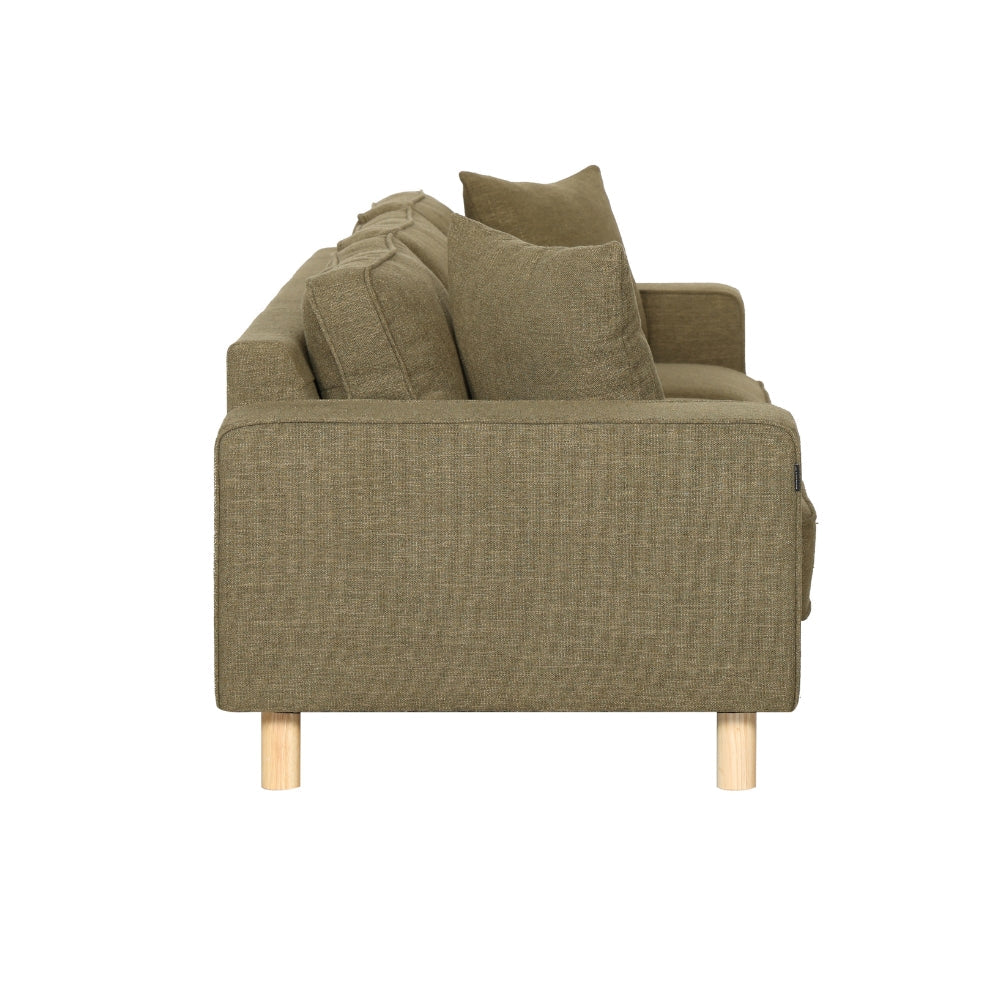 Maloy Sofa - 3-seters - 240 cm - Grønn