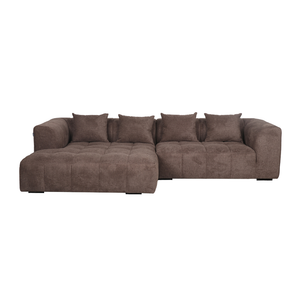 Bora Sofa i Brun XL - Høyrevendt - 300 cm