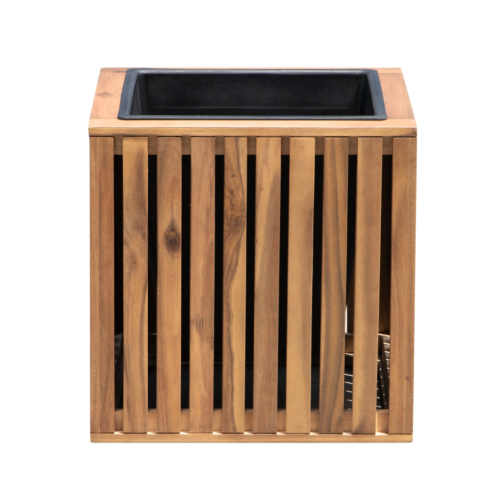 Plantekasse - 40x40x40 cm - Akasie