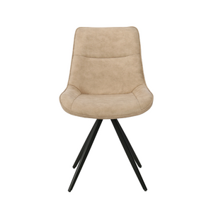 Elin Spisestol m. svingfunksjon - Beige microfiber