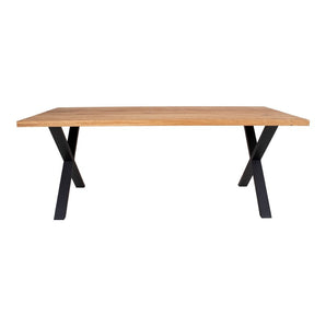 Alsvik Plankebord M. Lige Kant - Natur Eg (200 cm) - Hofstra & Wagner