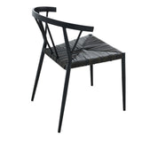 Belmonte Havestol - Sort Rattan - Hofstra & Wagner